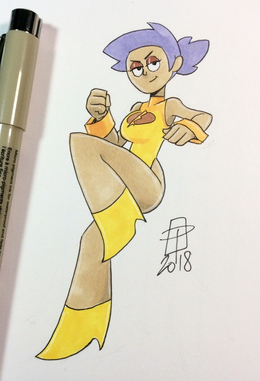 Enid as Lady Legasus