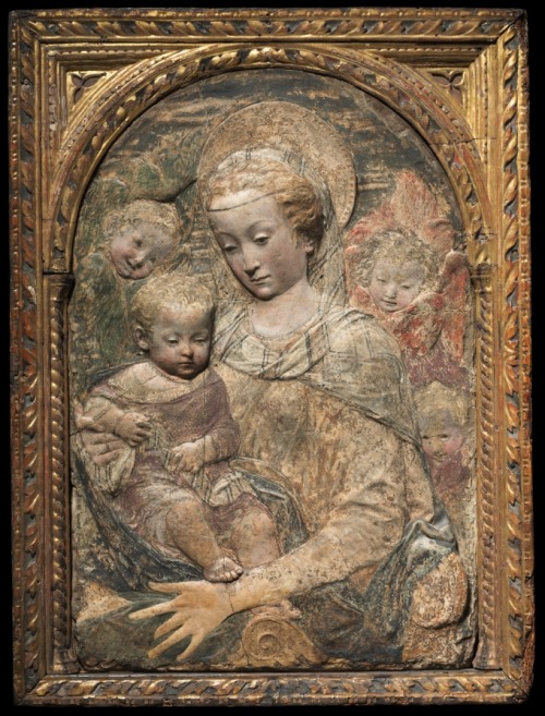 cma-european-art: Madonna and Child, Antonio Rossellino, c. 1470, Cleveland Museum of Art: European 