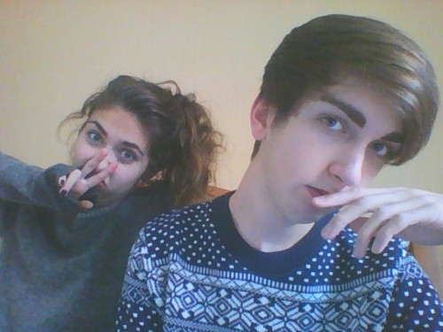 nitrogen:  me and my sister, tumblr user stabilised scene kids for lyfe 