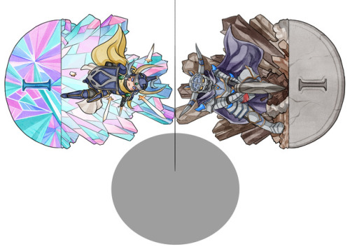 Reversible FFI paper standee! Feel free to print and make!(I’m hype for dissidia)