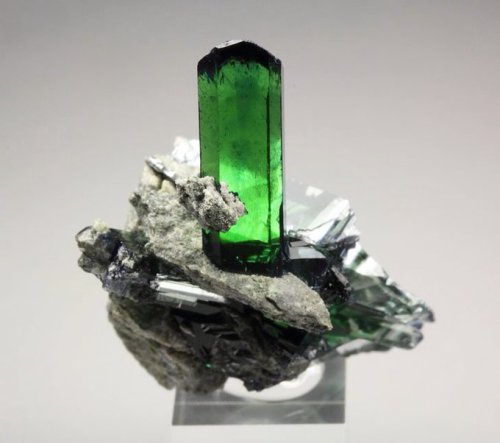 Aesthetic specimen of Vivianite crystals from Rosia Poieni Mine, Mușca, Lupșa Commune, Alba, Romania