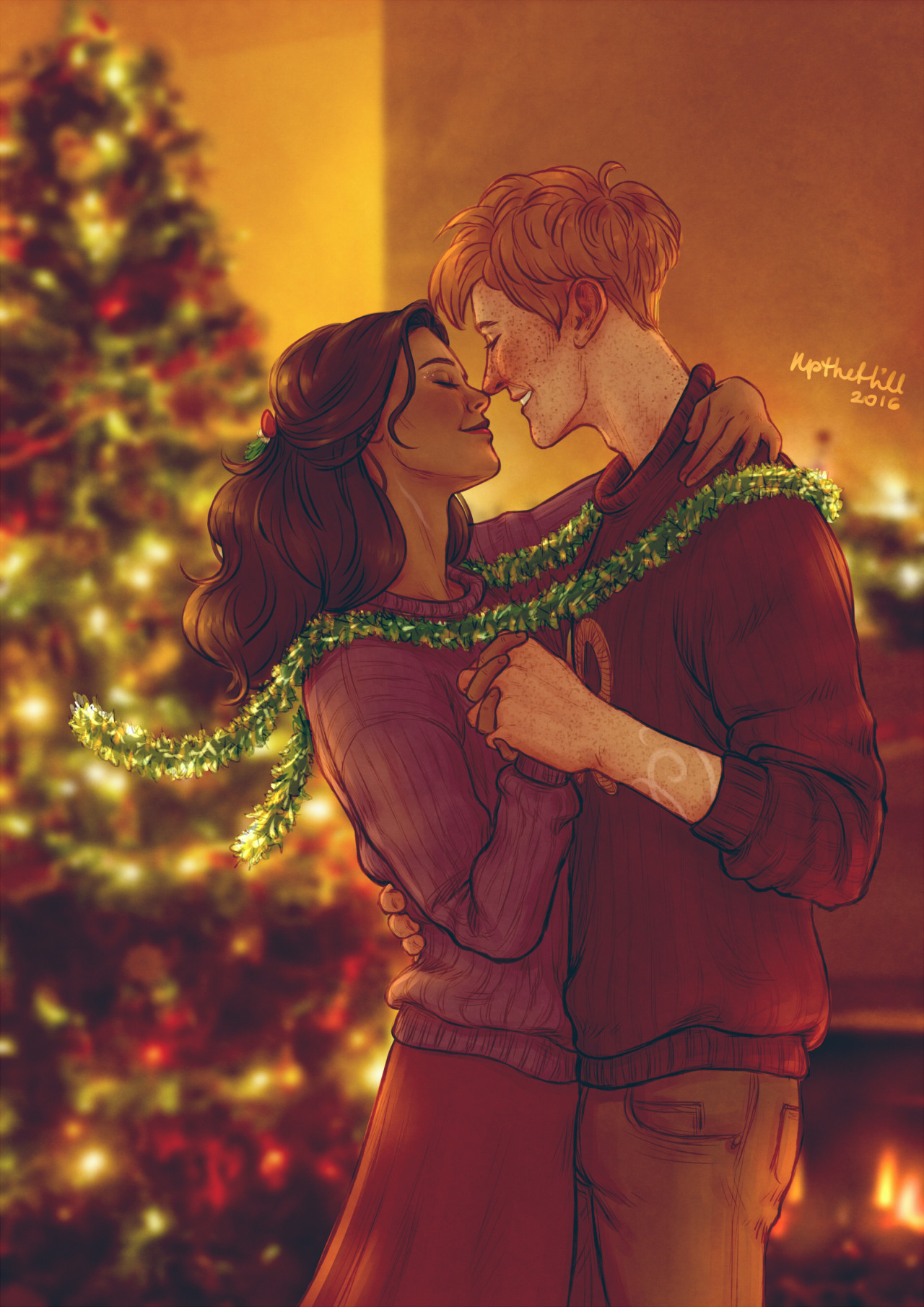 #another christmas present for you guys! a romione we all deserve! :> from UptheHill