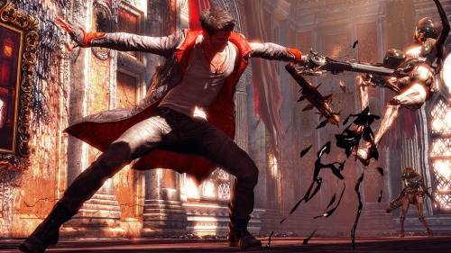 “ TOUCHE’ ” DMC:Devil May Cry Dante lounges with his Rebellion