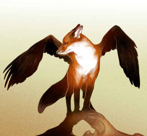 Day 27 - Combine a land animal with a bird/fish30 Day Drawing ChallengeIn other words, a fox with wi