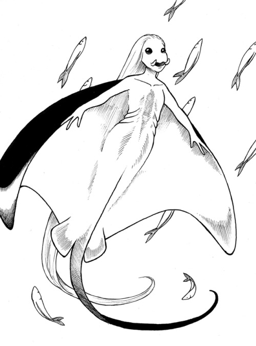 Its Not May Any More But Im Still Drawing These Last Three Mermaids! No. 29 Is A Raymaid (not A Specific