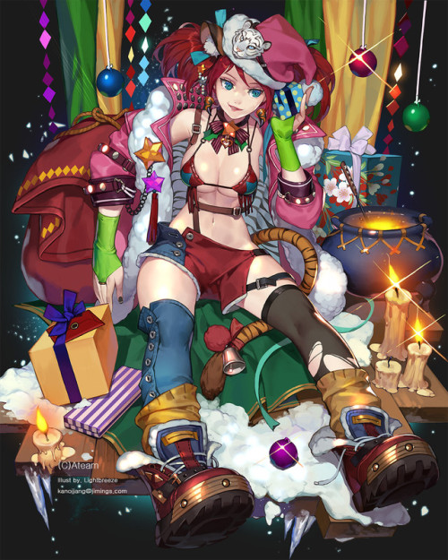 2018 Happy Christmas! YUMI JI https://www.artstation.com/artwork/e0RooZ