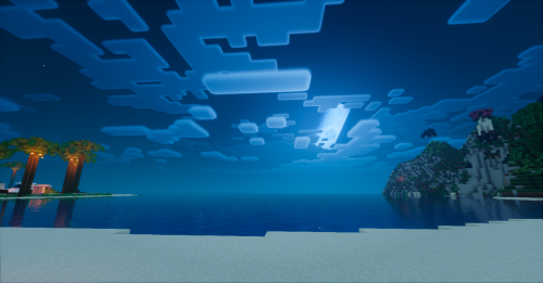 bunnyblocks:On the beach at night.