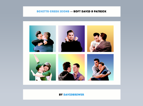davidbrewer: 50 David & Patrick icons all are 150x150 please like or reblog if you save or use j