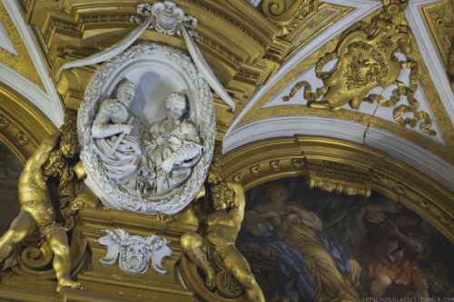 artschoolglasses:  Ceilings in the Pitti Palace.