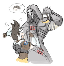 99hunters:  Tracer and Reaper \(´∀｀)/