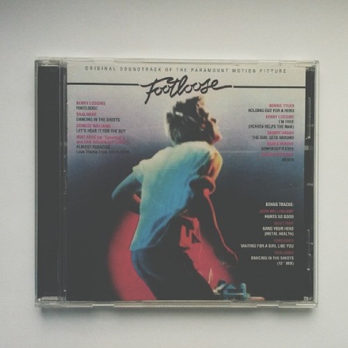 Footloose, 1984, soundtrack, http://instagram.com/p/msULMoGkmA/