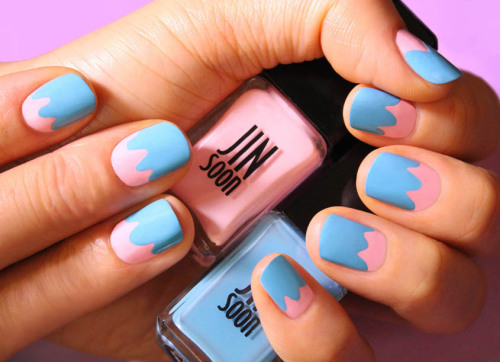 Get the perfect spring nail art from Jin Soon