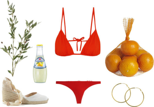 cherry-stained:Marbella by radvilek on Polyvore