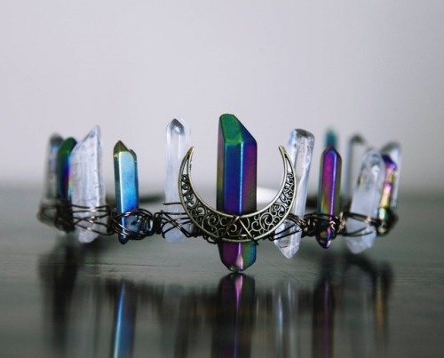 XXX sosuperawesome: Crystal Crowns and Crescent photo