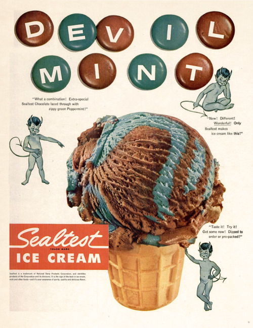 dandyads: Sealtest Ice Cream, 1954