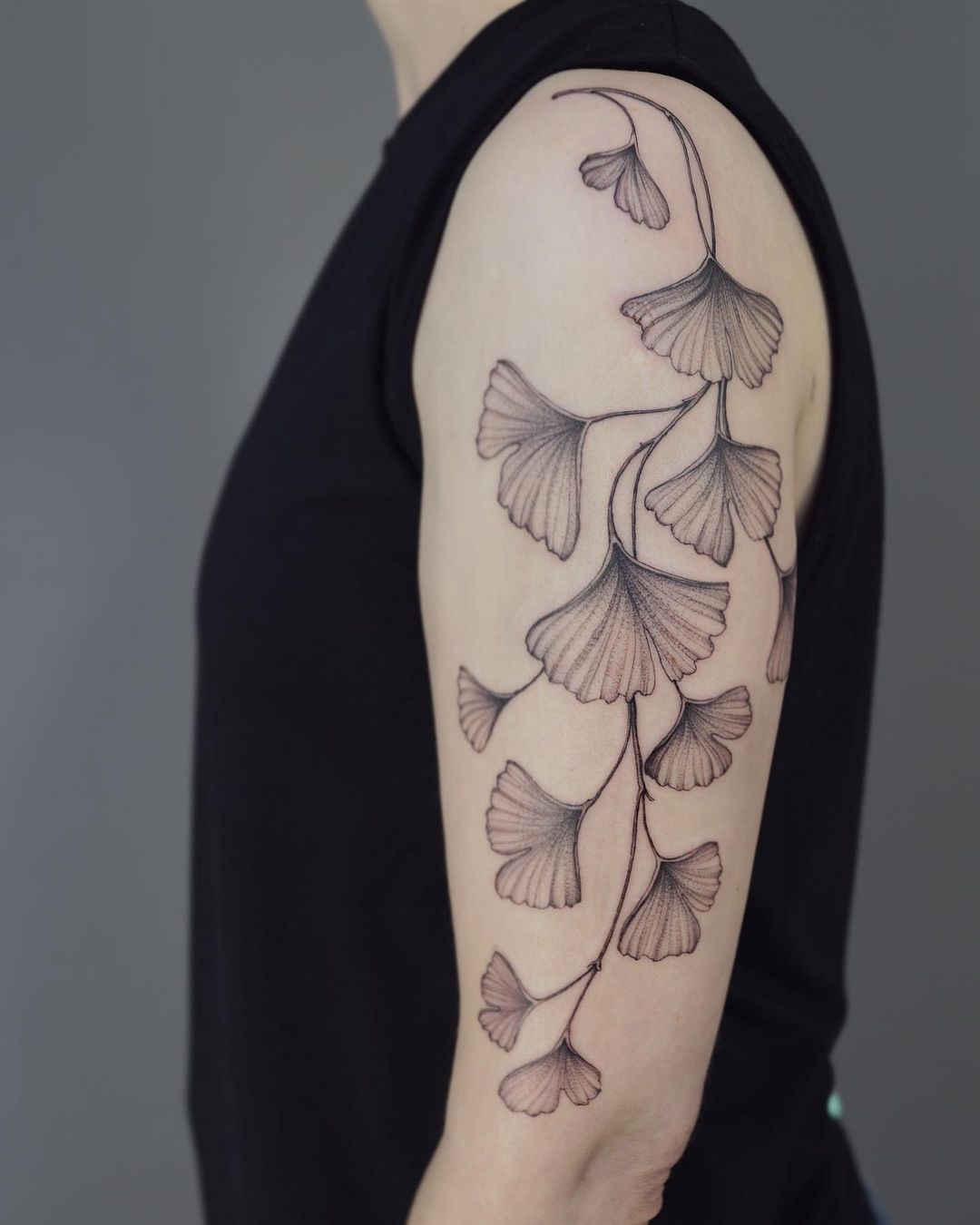 Ginkgo Tree Tattoo