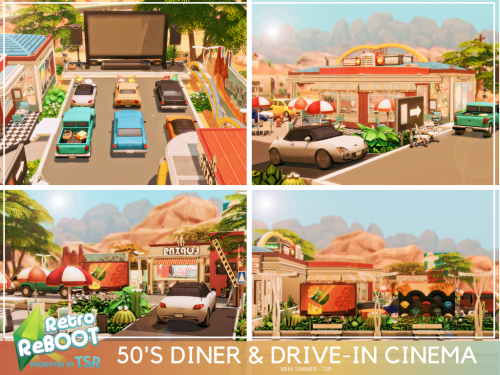  Retro ReBOOT - 50’s Diner and Drive-in CinemaThis creation is part of the Retro Reboot Coll