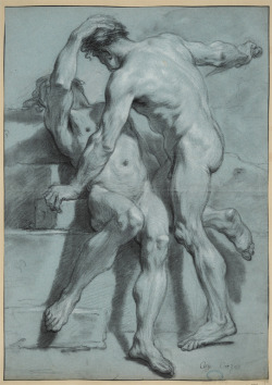 Pierre-Jacques Cazes, Two Wrestlers, 18th