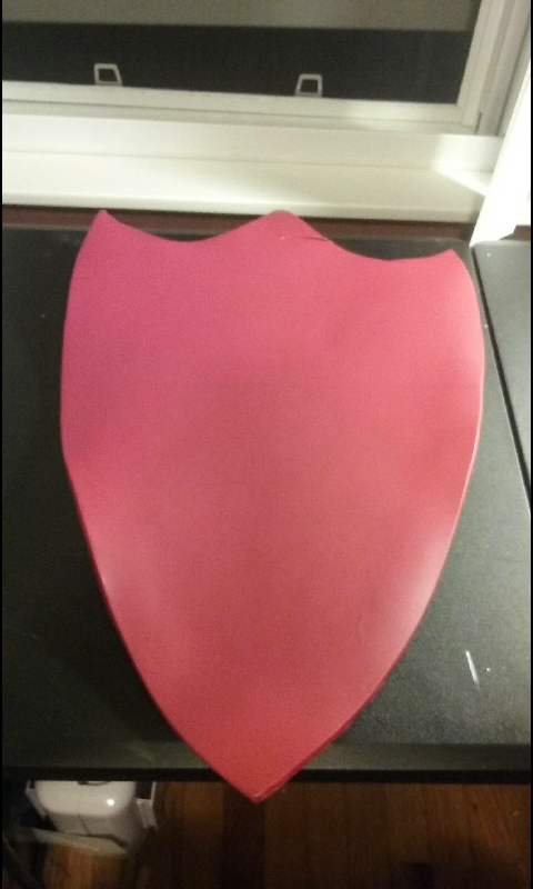 Another 5 Or So Hours On Lady Sif Tonight. Making Ok Progress. Got Some Of The Vinyl Pieces Attached