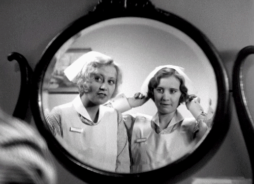 lesbianheistmovie:Barbara Stanwyck and Joan Blondell in Night Nurse (1931)