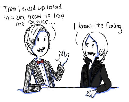 foxmurphy: Rumple and the Doctor take some time to bond over box-shaped prisons