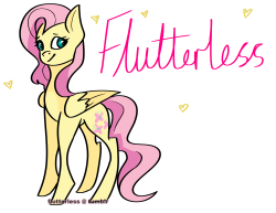 flutterless:   Ask box is Open! Hello! My name is Flutter and I- um, hello!=o “Flutterless”? 0o Hmm&hellip;.