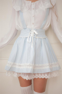 darlingsessa:  Suspender Skirt from Syndrome   ❁  Discount: darlingsessa   ❁  Free Shipping! 