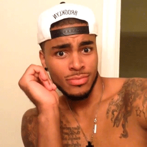 I forgot how fuckin cute dis nigga was.