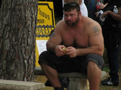 thestubbycubby:  Str8 beefy dude at Renaissance Festival!!! 