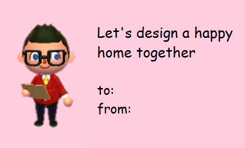 howdoianimalcrossing:Happy Valentines Day!Have some cheesy animal crossing valentines!