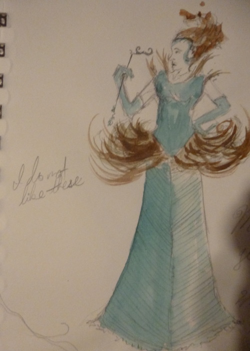 Stuff from my high school sketchbooks: part 7“Moustache gowns? Where the heck did that come fr