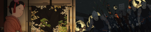 ca-tsuka:  Artworks from Katsuhiro Otomo’s “Short Peace” omnibus film. 