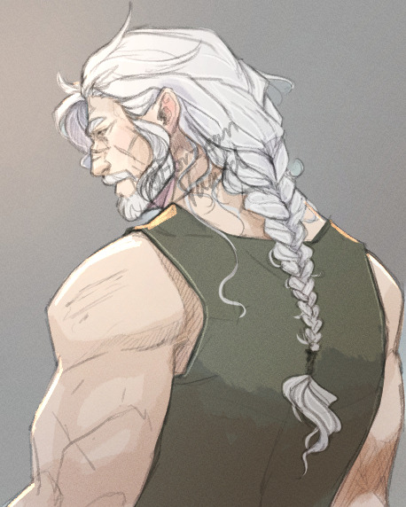 I’ve been giving FFXIV a try and wanted to try and figure out what Hyur!Vaard would look like. Tryin