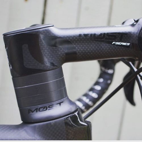 glorycycles:  #mostbike #pinarelloganrs stem and spacers