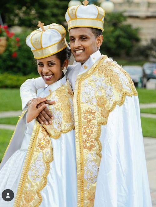 Ethiopian wedding fashions