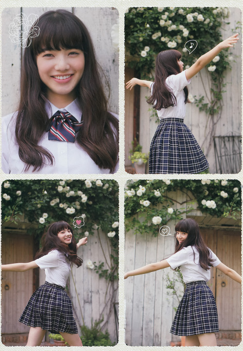 mayuyusuki:  小松菜奈 Big Comic Spirits 2014 No.32