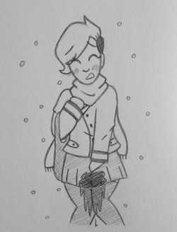 little-owly:  a nice lil winter-y yan omo for yall,,,,