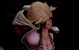 thingsinlifeyoujustdo:  Endless List of Favorite Relationships↳ Cloud Strife & Tifa Lockhart (Final Fantasy VII Compilation)C: Hey, Tifa…… I…… There are a lot of things I wanted to  talk to you about. But now that we’re together like