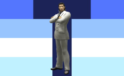 Akira Nishikiyama from the Yakuza series t-poses!Requested by anonymous