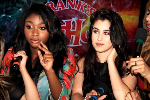 Lauren and Normani backstage at Kiss Concert