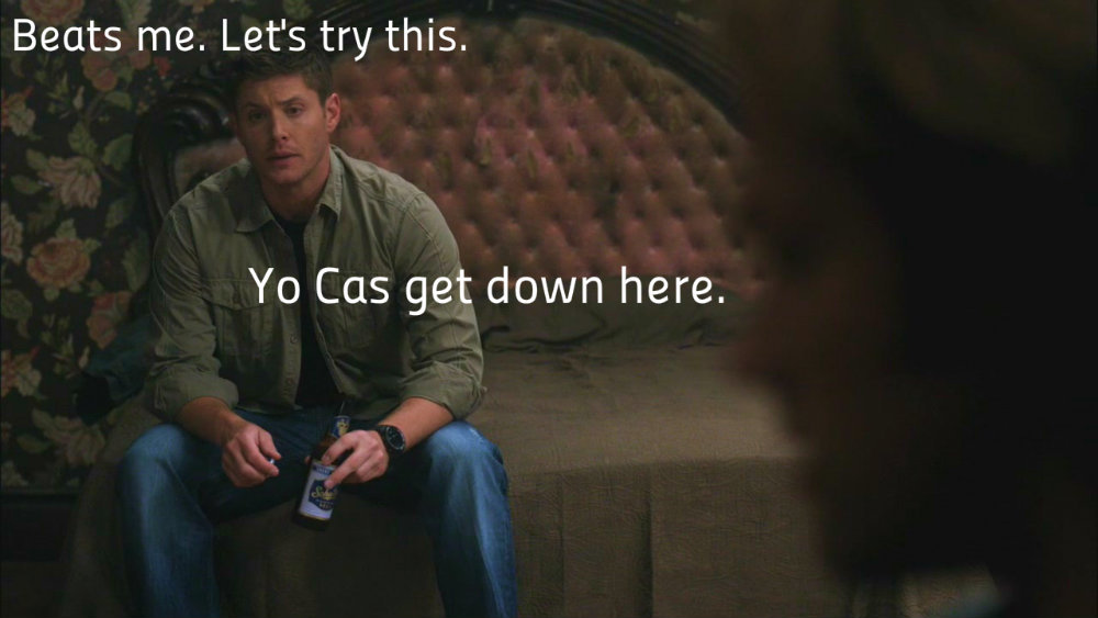 articulatedasdfghjkl:  The real reason Cas comes down for Dean. 