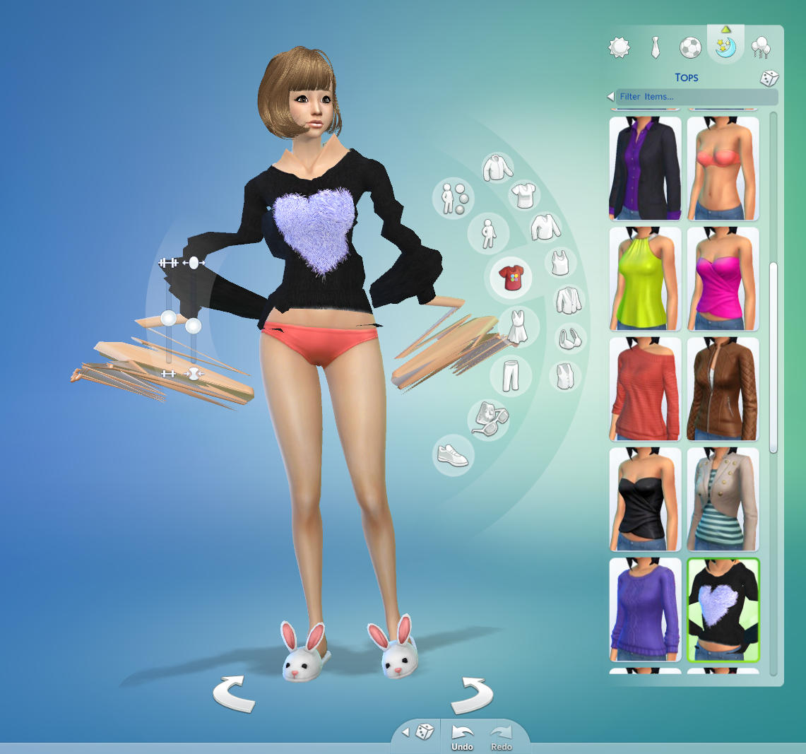 simsgonewrong:  sometimes your sweater doesnt fit too well, and distorts your appendages