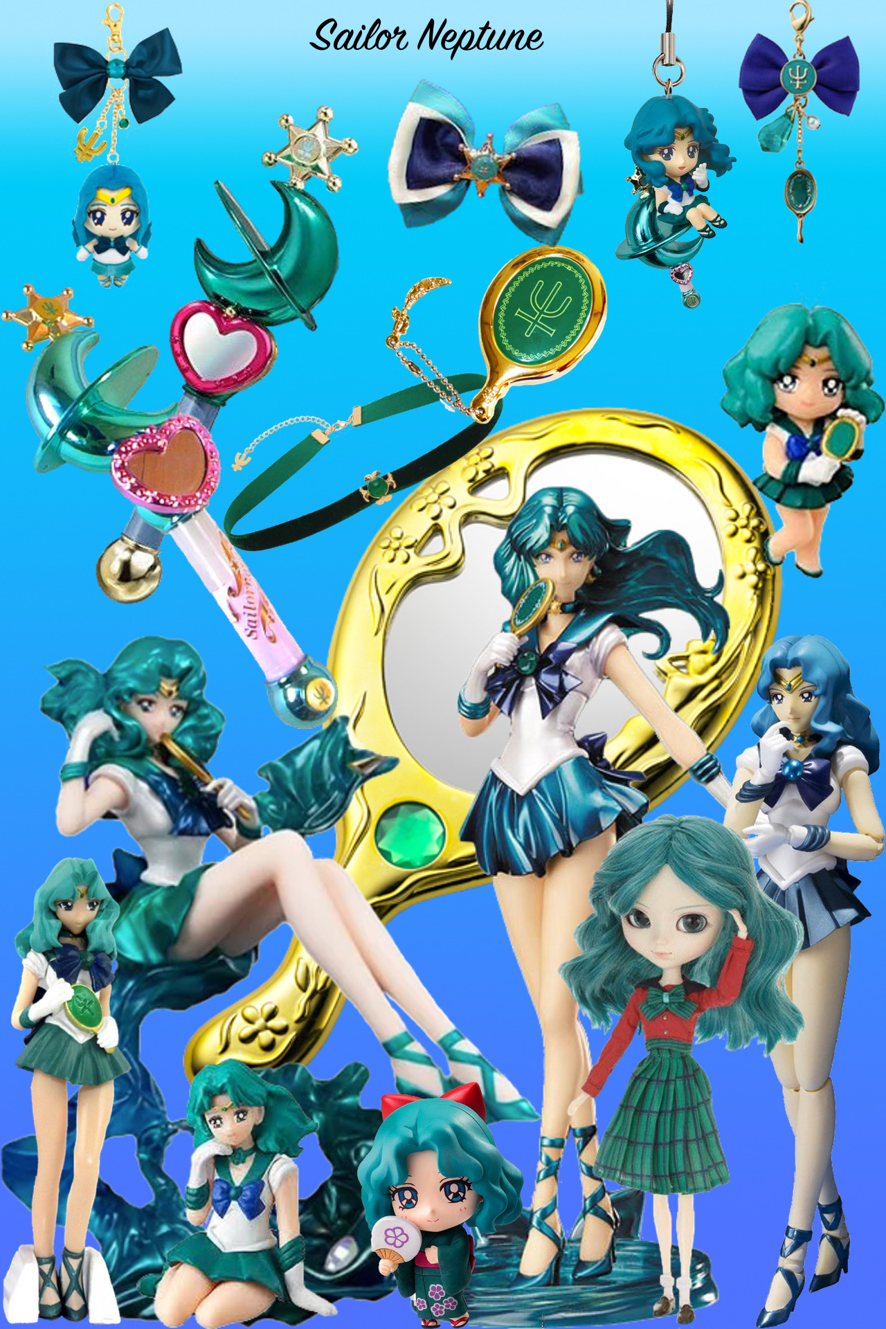 Sailor Moon Toys セーラーネプチューン グッズ Made A Collage Of Some Sailor Sailor Moon Toys セーラーネプチューン グッズ Made A Collage Of Some Sailor