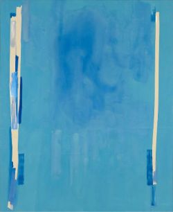topcat77: Helen Frankenthaler  Blue Bellows, 1976  Acrylic on canvas 