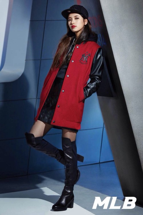 Suzy (Miss A) Для MLB F/W 2014