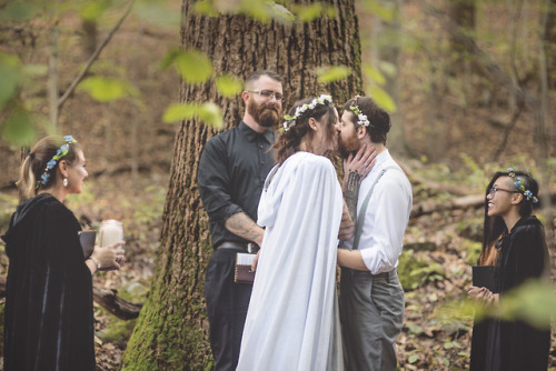 the knotting ceremony (pt. i) | bride: cam + groom: Cuttlefish | shot by DWLPhoto(bridesmaid: Bex, g