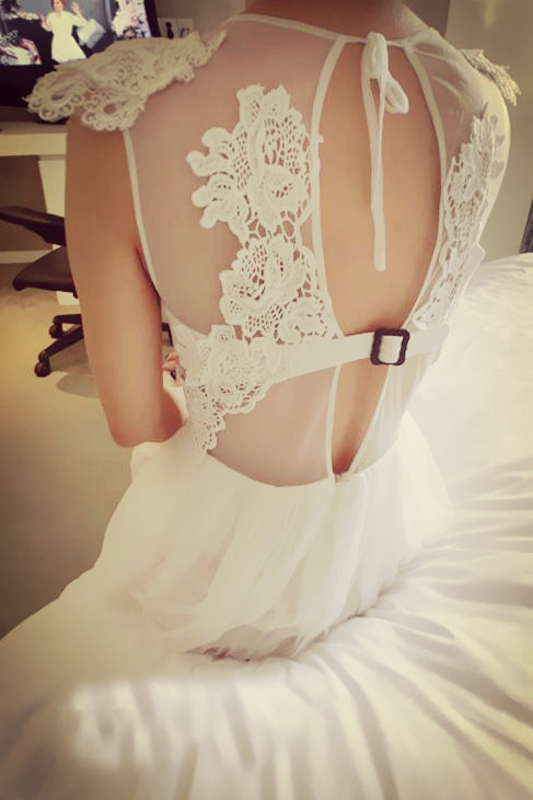 tbdressfashion:  sexy lace back dress porn pictures