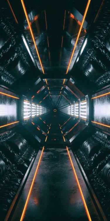 Orirod, space room, glow, tunnel, 1080x2160 wallpaper @wallpapersmug : https://ift.tt/2FI4itB - http