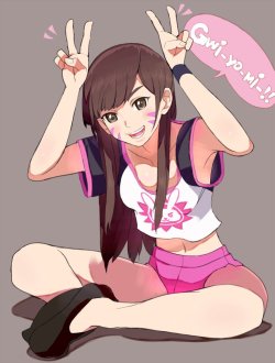 yuureisen:  d.va (overwatch) - Danbooru