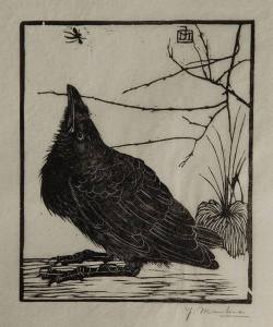 toucherdesyeux:Jan Mankes, A crow watching